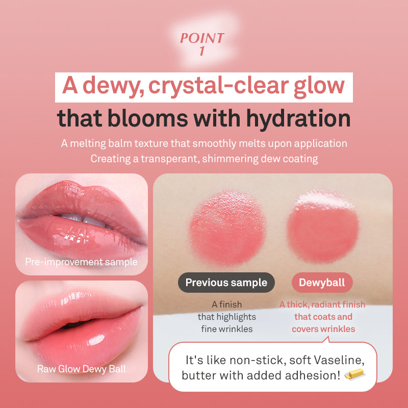hince Raw Glow Dewy Ball - 16 Colors to Choose