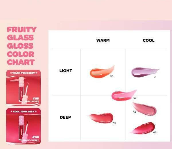 Colorgram Fruity Glass Gloss - 3 colors to choose
