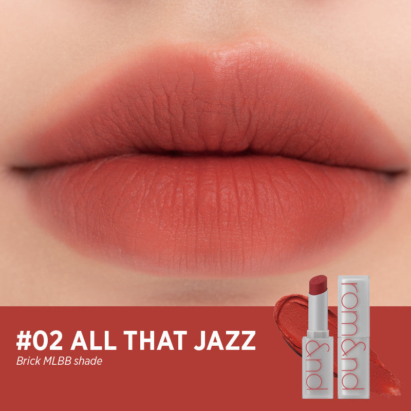 ROMAND Zero Matte Lipstick [23 Color To Choose]