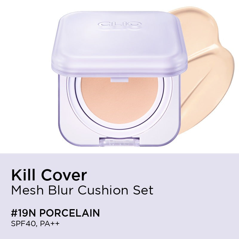 CLIO Kill Cover Mesh Blur Cushion Set - 5 Color to Choose