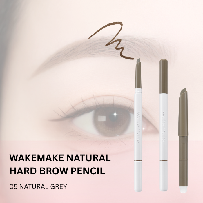 WAKEMAKE NATURAL HARD BROW PENCIL REFILL [5 Colors to choose)