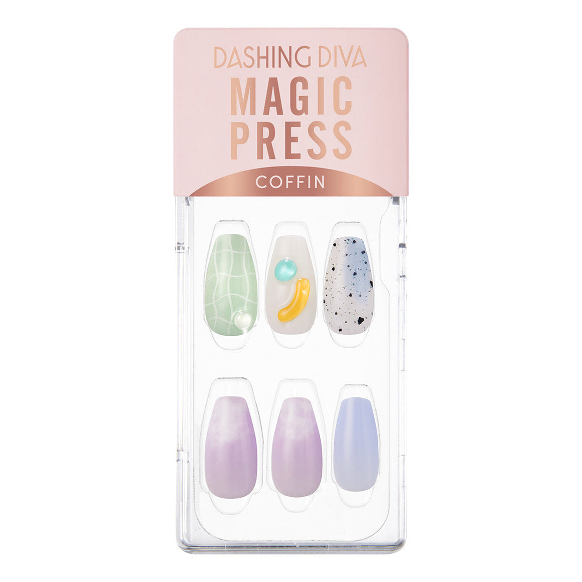 DASHING DIVA Magic Press Coffin Mani Pastel Film MDR3S051CF