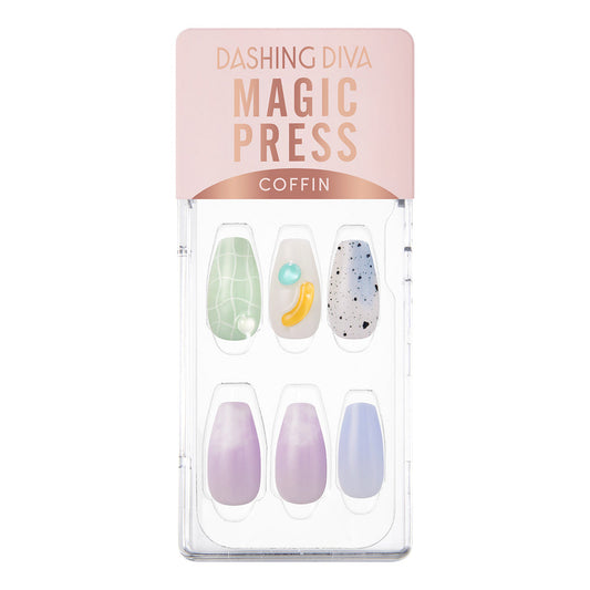 DASHING DIVA Magic Press Coffin Mani Pastel Film MDR3S051CF