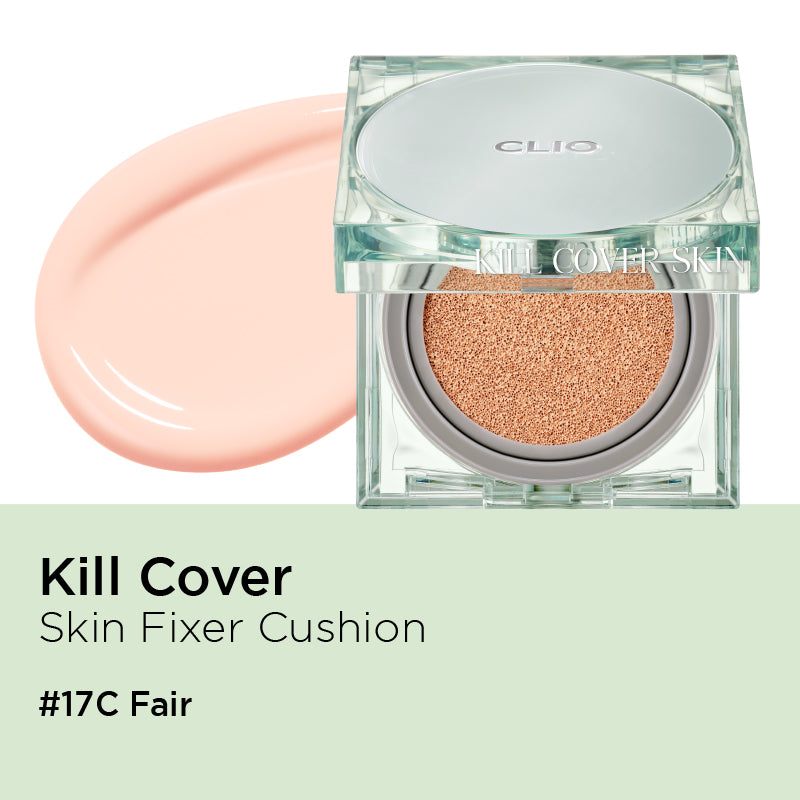 CLIO Kill Cover Skin Fixer Cushion SPF50+ PA+++ - 8 Color to Choose