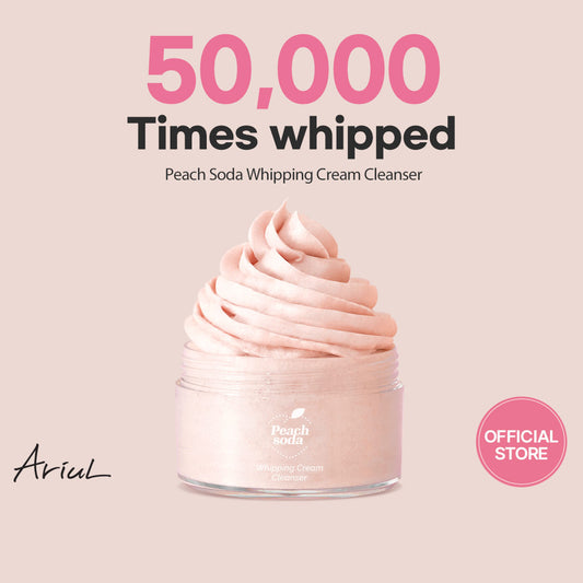 ARIUL Peach Soda Whipping Cream Cleanser
