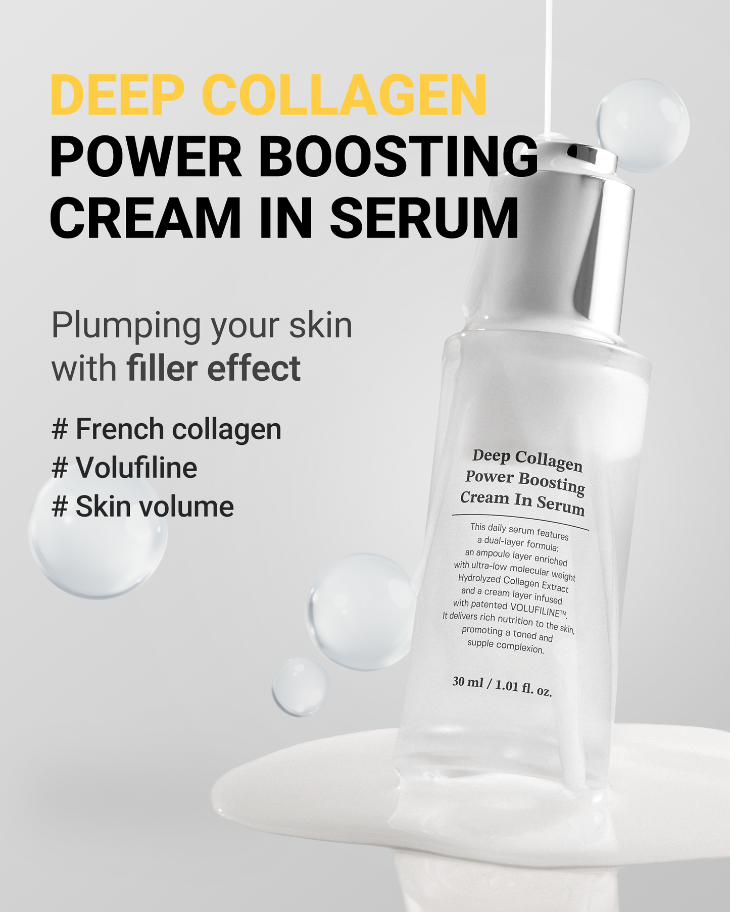 SUNGBOON EDITOR Deep Collagen Anti-wrinkle Cream In Serum 30ml