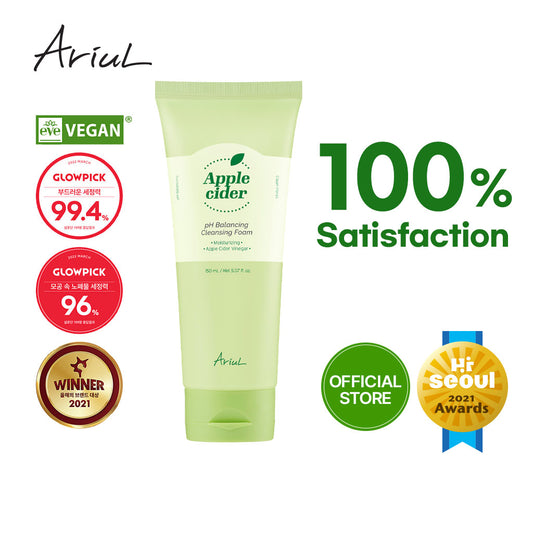 ARIUL Apple Cider pH Balancing Cleansing Foam 150ml