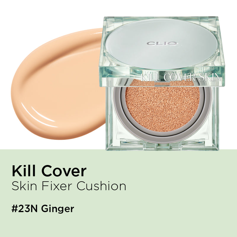 CLIO Kill Cover Skin Fixer Cushion SPF50+ PA+++ - 8 Color to Choose