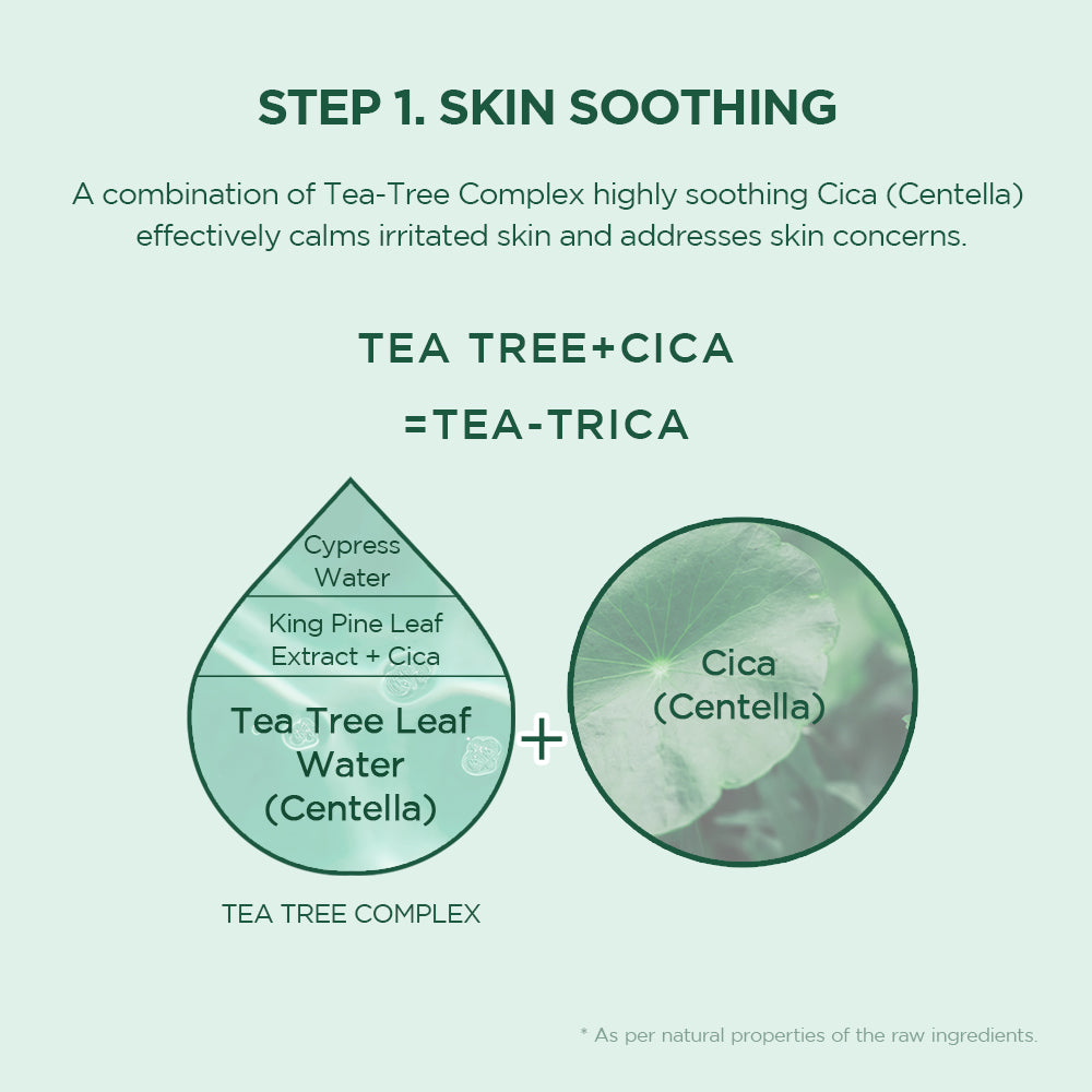 SKIN1004 Madagascar Centella Tea-Trica Relaxing Mask 5ea