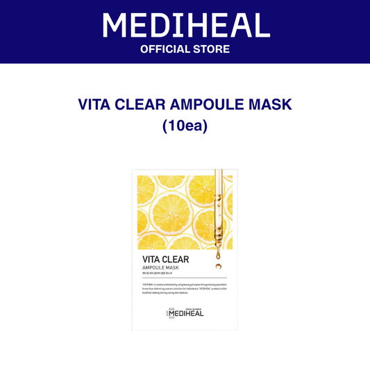 MEDIHEAL VITA CLEAR AMPOULE MASK - 10ea