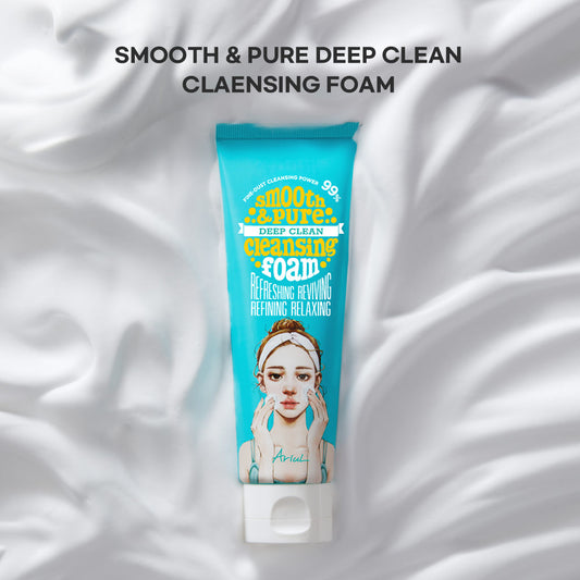 ARIUL Smooth & Pure Cleansing Foam - 80ml /120ml