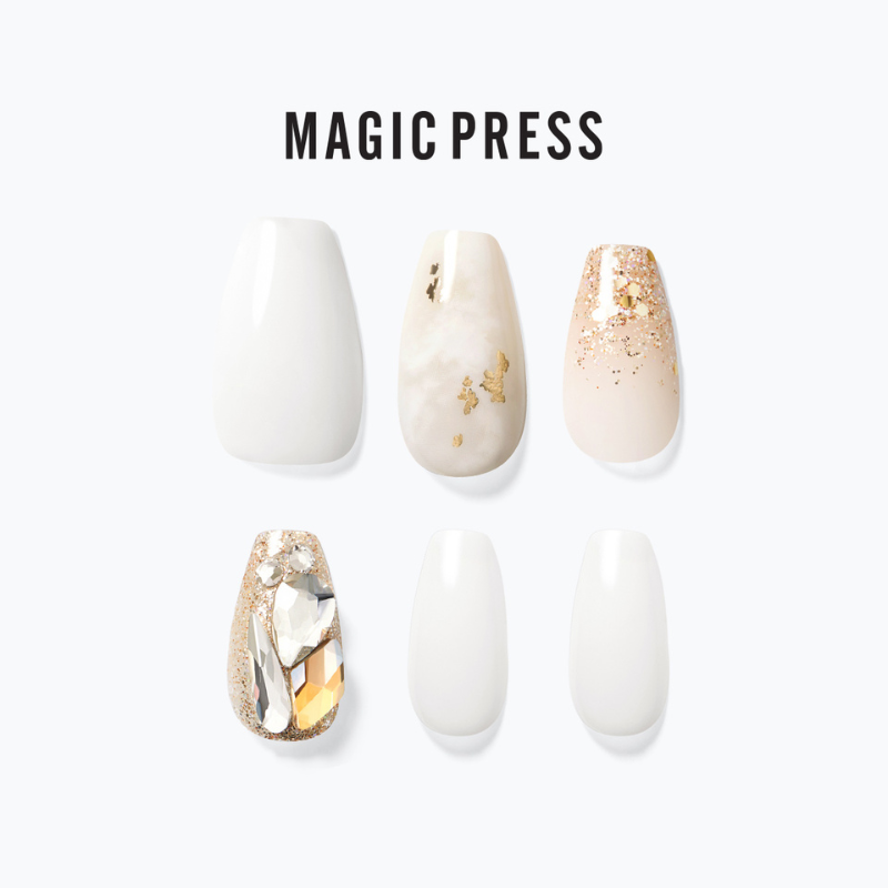 DASHING DIVA MAGICPRESS Coffin Mani Glam Star MDR2W017PC