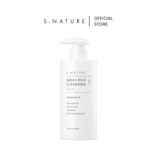 S.NATURE AQUA RICE CLEANSING MILK