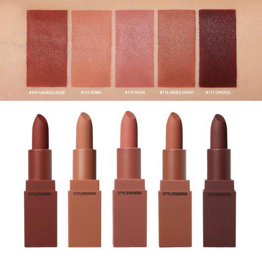 3CE Matte Lip Color - 10 Colors to Choose