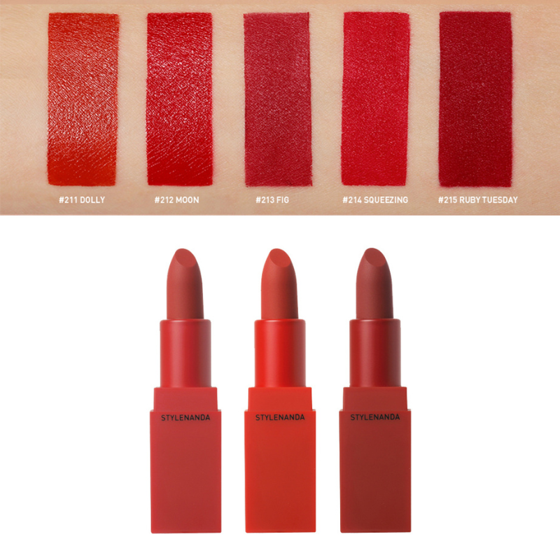 3CE Matte Lip Color - 10 Colors to Choose