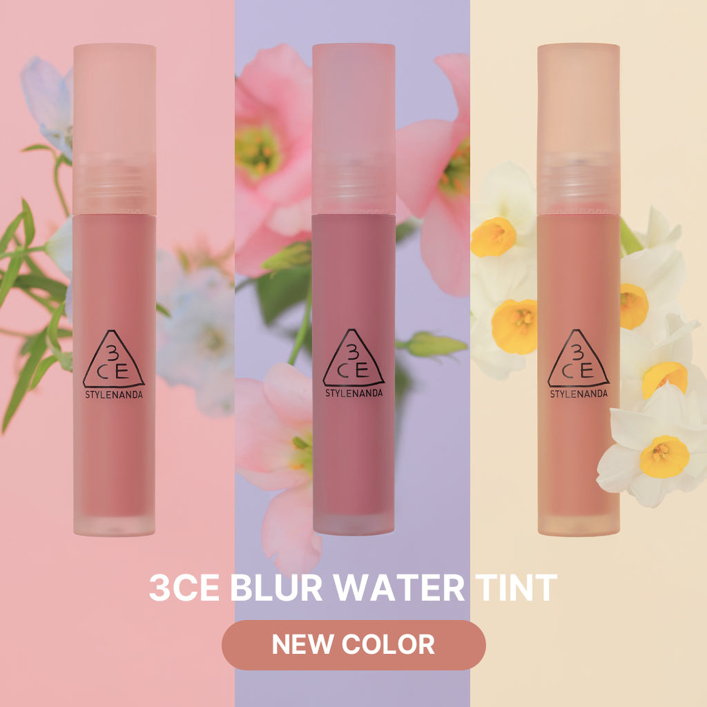 3CE Blur Water Tint - 17 Colors to Choose