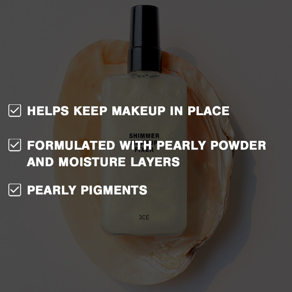 3CE Shimmer Makeup Fixer