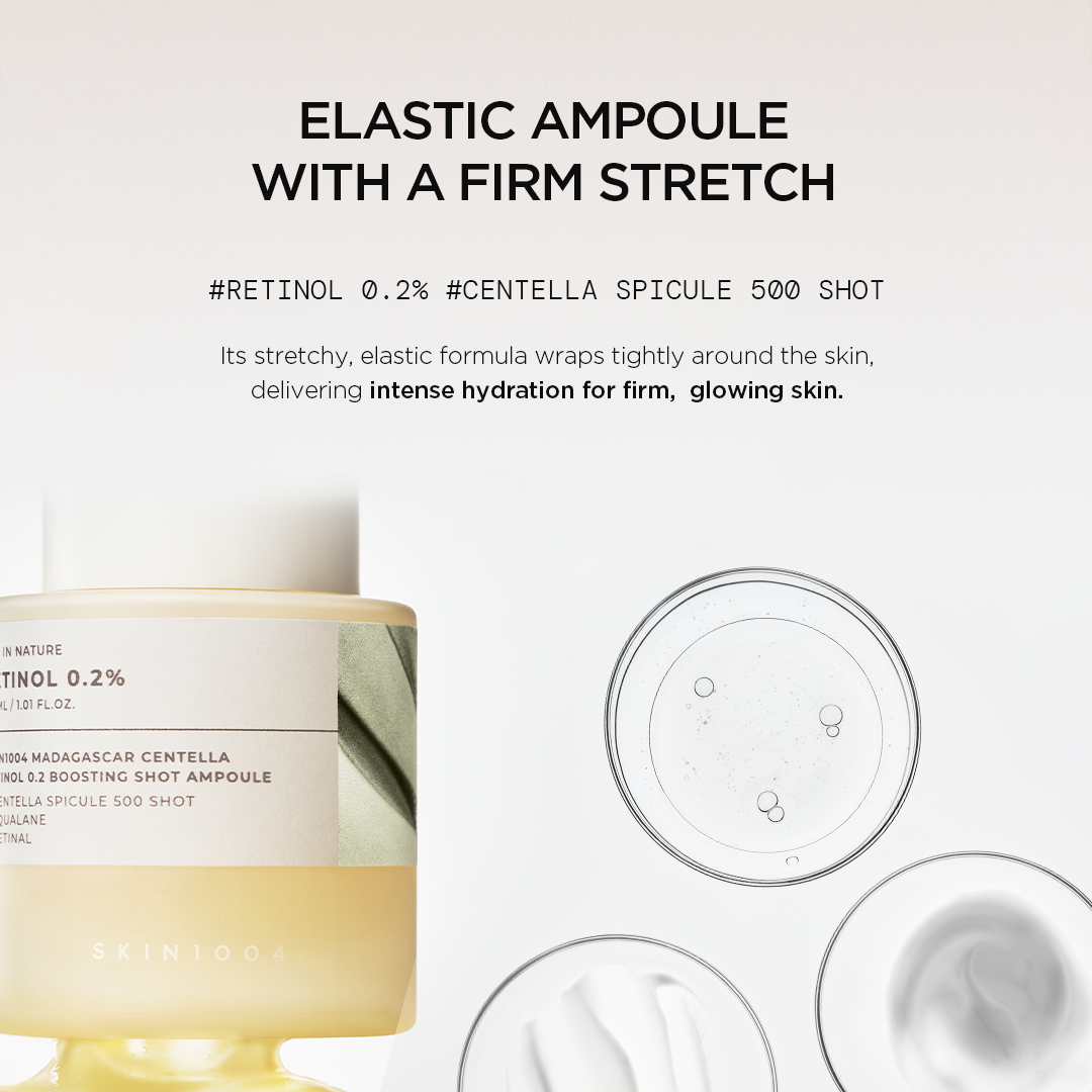 SKIN1004 Madagascar Centella Retinol 0.2 Boosting Shot Ampoule 30ml