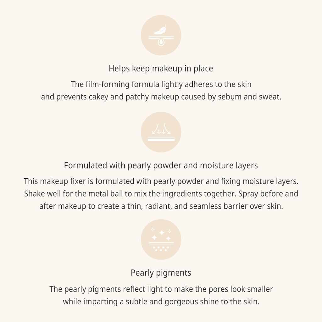 3CE Shimmer Makeup Fixer
