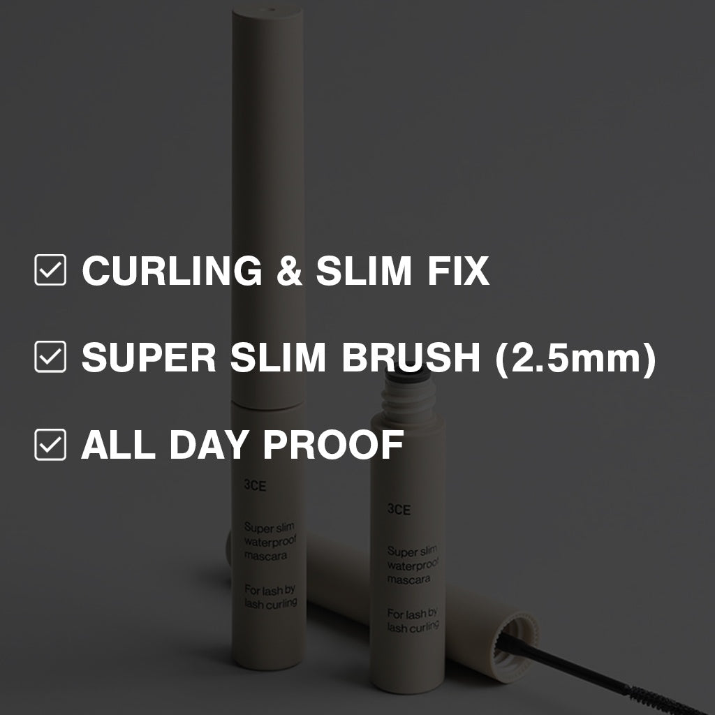 3CE Super Slim Waterproof Mascara