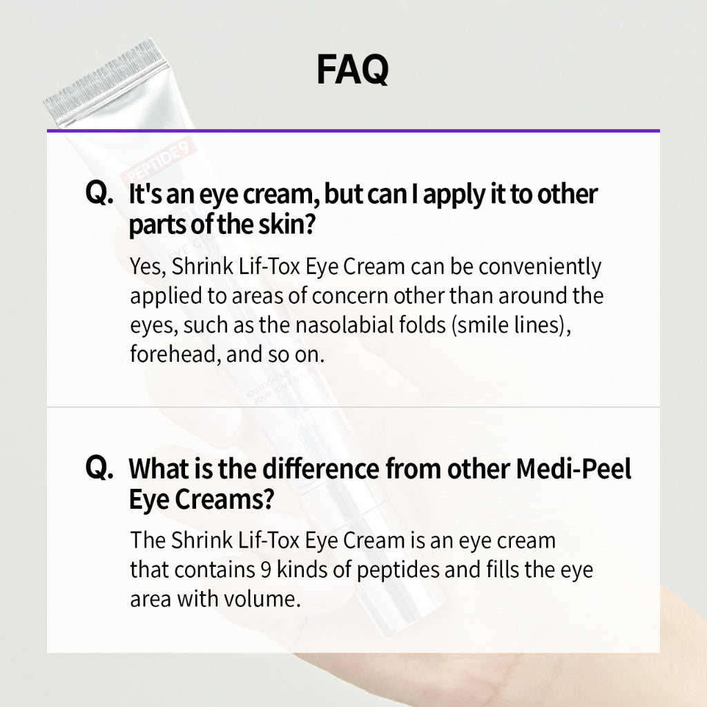 MEDI-PEEL Peptide 9 Volume Lif Tox Eye Cream 20ml