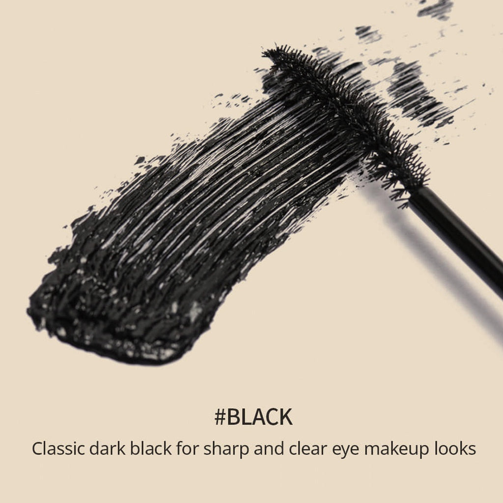 3CE Waterproof Long & Curl Mascara #Black