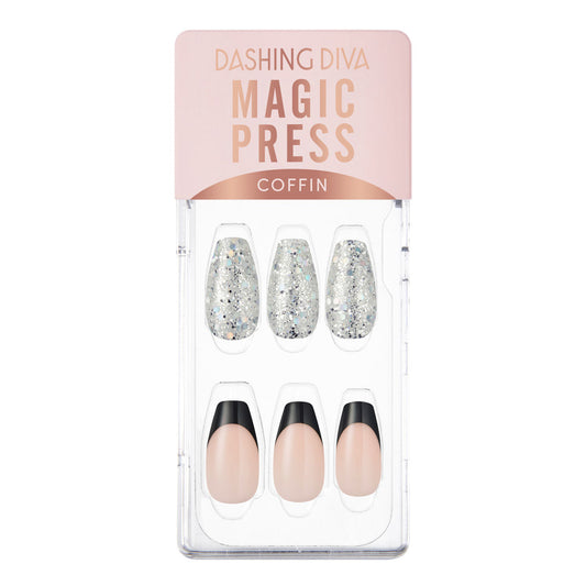 DASHING DIVA Magic Press Coffin Mani Mirror Ball MDR3S052CF