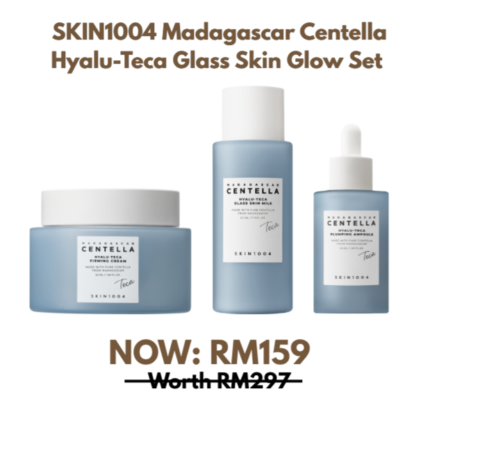 SKIN1004 Madagascar Centella Hyalu-Teca Glass Skin Glow Set