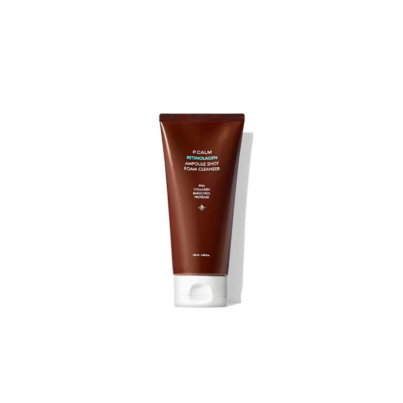 P.CALM Retinolagen Ampoule Shot Foam Cleanser 120ml