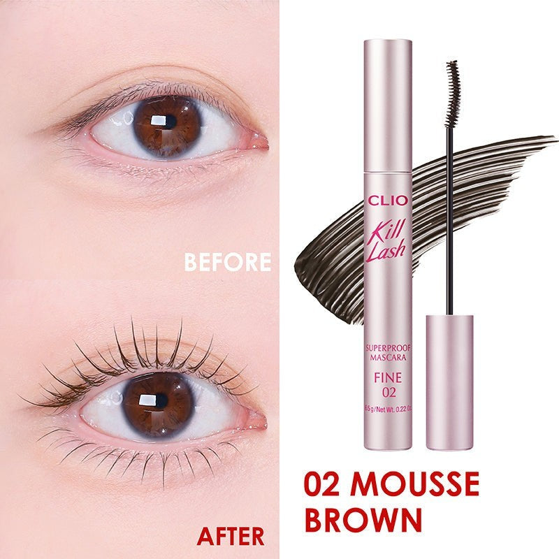 CLIO Kill Lash Superproof Mascara Fine - 4 Color to Choose