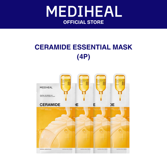 MEDIHEAL CERAMIDE ESSENTIAL MASK_MOISTURE BARRIER*4