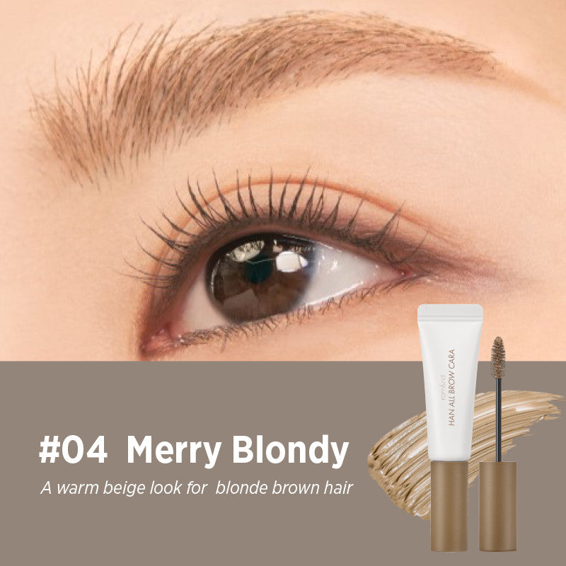 ROMAND Han All Brow Cara/Fixer - 4 Color to Choose