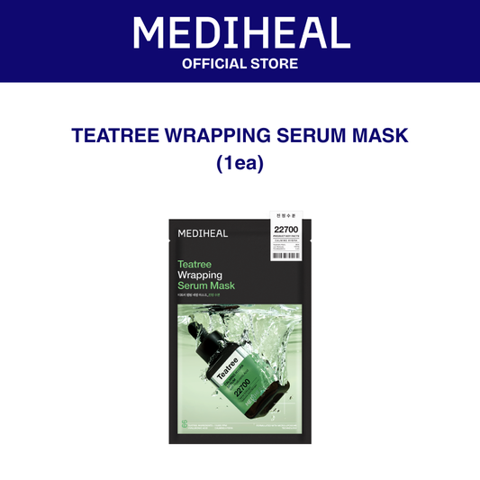 MEDIHEAL Teatree Wrapping Serum Mask Calming Hydra - 1ea