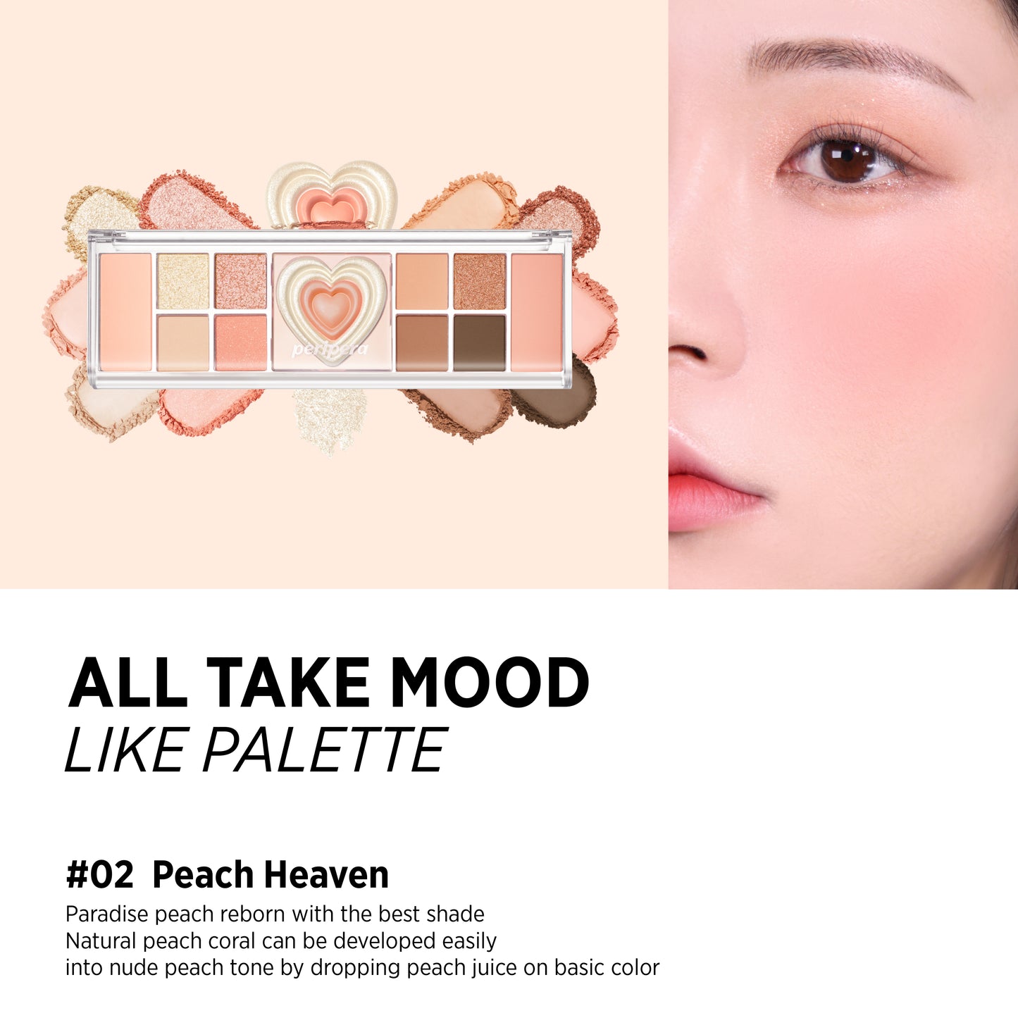 PERIPERA All Take Mood Like Palette - 2 Colors to Choose
