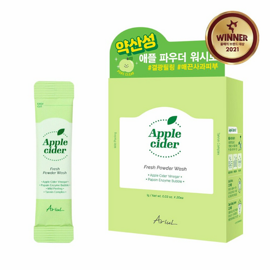 ARIUL Apple Cider Fresh Powder Wash 1gx20pcs