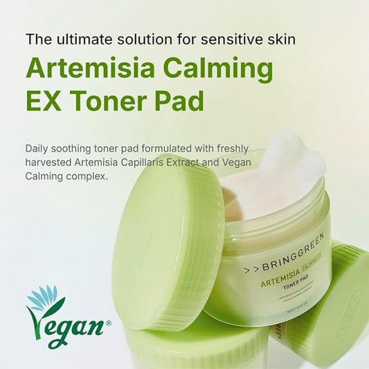 BRINGGREEN Artemisia Calming Ex Toner Pad 75P