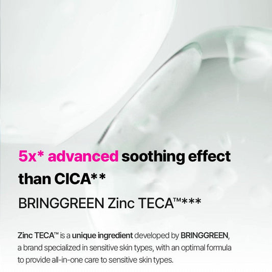 BRINGGREEN Zinc Teca Trouble Serum Mask 20g X5ea