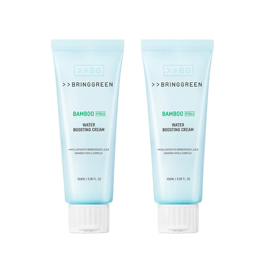 BRINGGREEN Bamboo Hyalu Hydrating Cream 100ml Double Set