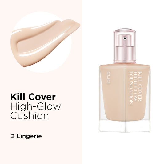 CLIO Kill Cover High-Glow Foundation - 3 Color to Choose