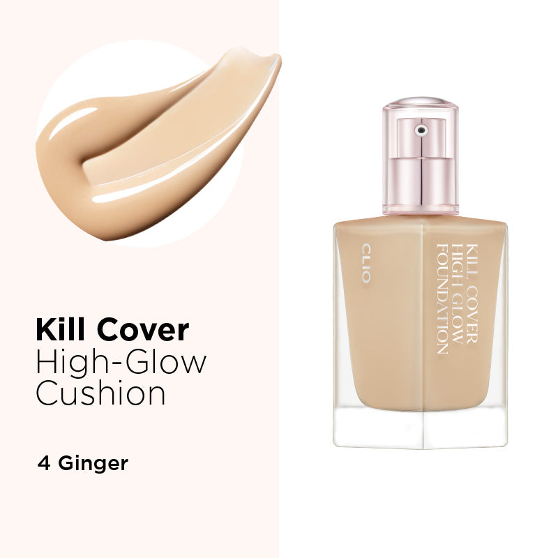 CLIO Kill Cover High-Glow Foundation - 3 Color to Choose