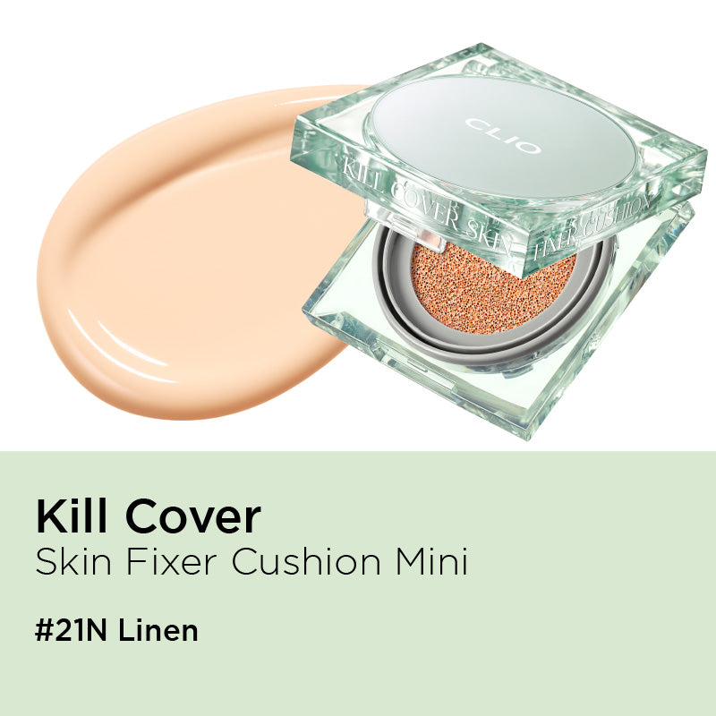 CLIO Kill Cover Skin Fixer Cushion SPF50+ PA+++ - 8 Color to Choose