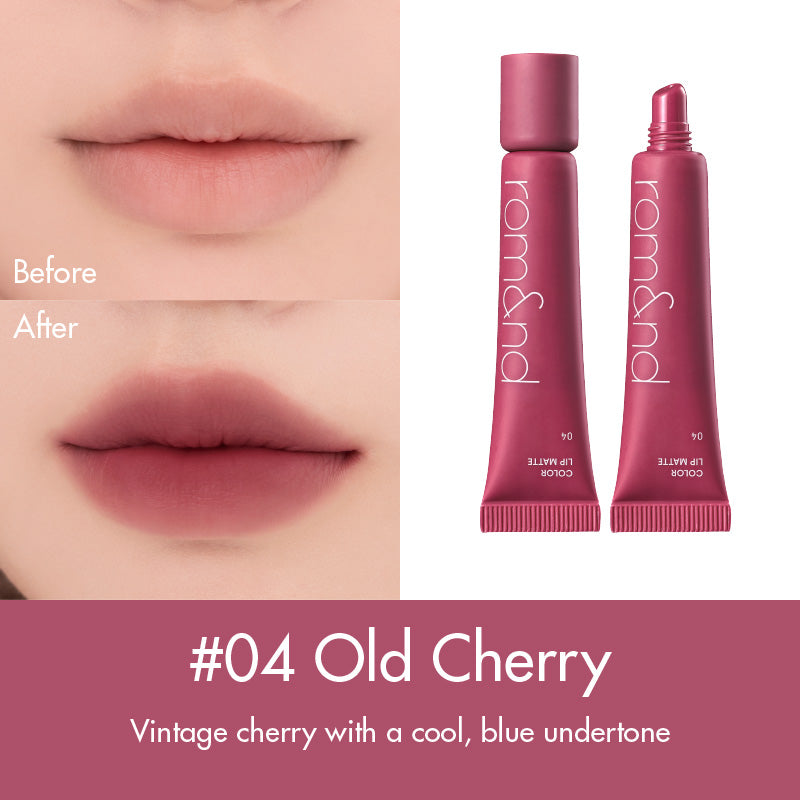 ROMAND Color Lip Matte - 9 Colors to Choose