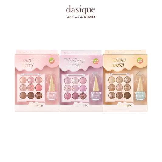 DASIQUE Shadow Palette + Nail Polish - 3 Colors to Choose