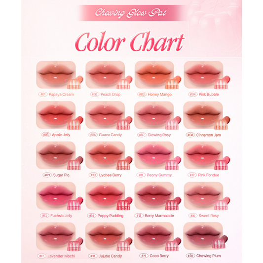 DASIQUE Chewing Glow Pot - 20 Colors to Choose