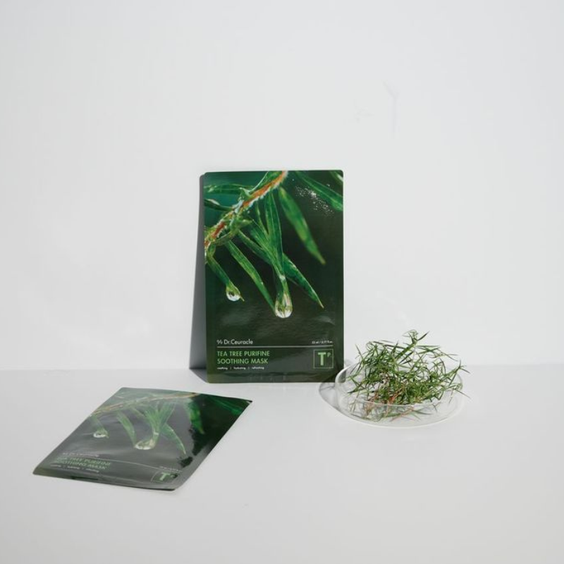 Dr Ceuracle Tea Tree Purifine Soothing Mask 1ea