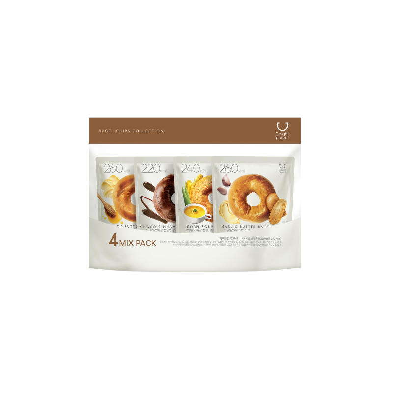 DELIGHT PROJECT Bagel Chip 4ea Collection