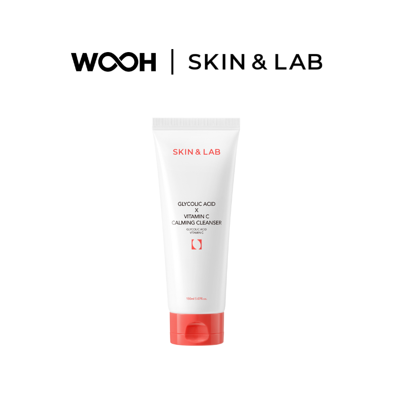 SKIN&LAB GLYCOLIC ACID X VITAMIN C CALMING FOAM CLEANSER 150ml