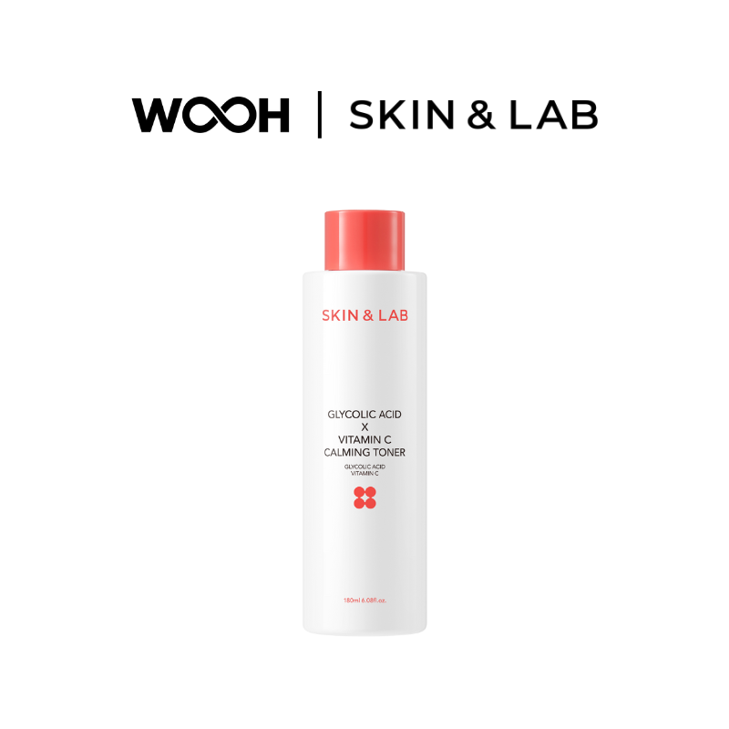 SKIN&LAB GLYCOLIC ACID X VITAMIN C CALMING TONER 180ml