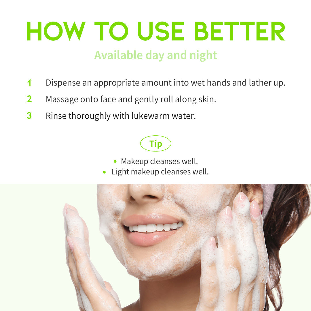 #OOTD Green Plum Low PH Cleansing Gel 200ml