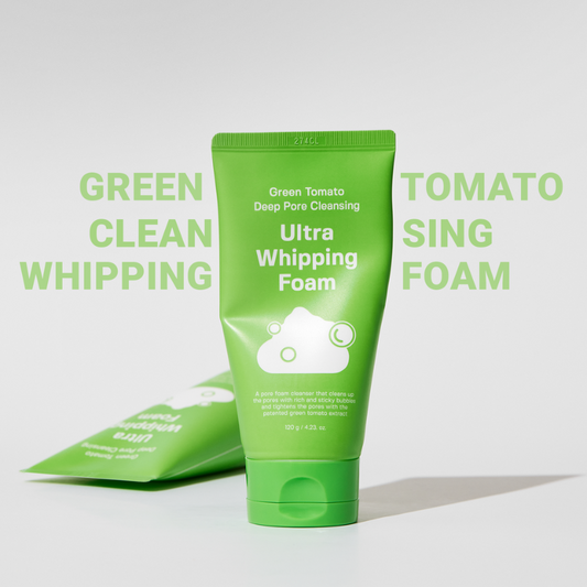 SUNGBOON EDITIOR Green Tomato Deep Pore Cleansing Ultra Whipping Foam